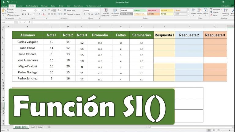 🥇 Función SI con varias condiciones (2019) Excel | El Tío Tech