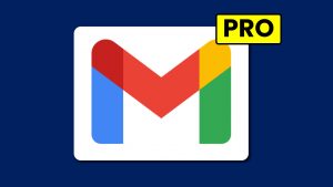 Logo gmail en fondo azul, El Tío Tech