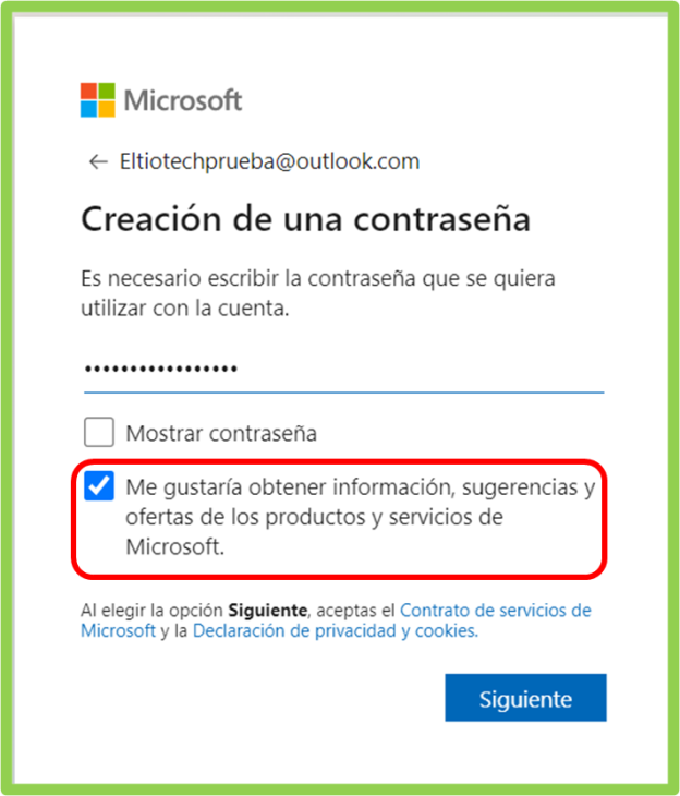 Como crear una cuenta de Outlook en 2023