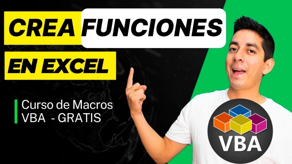 Crea tus Propias Funciones Personalizadas En VBA excel