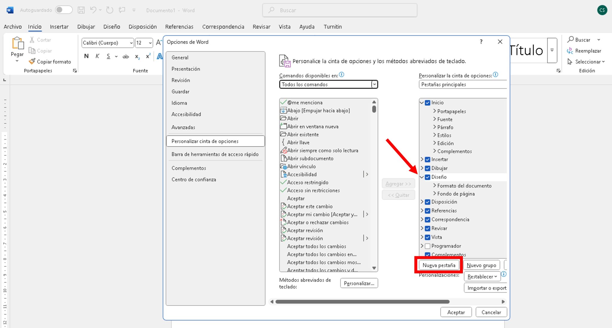 Personaliza la cinta de opciones y accesos rápidos en Word 🎨