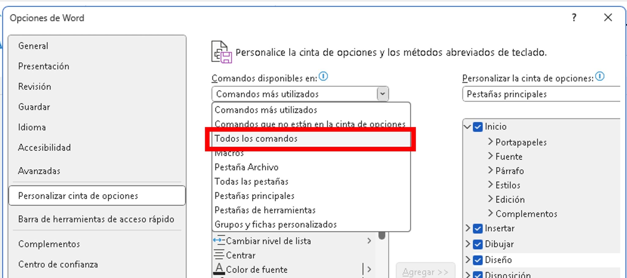 Personaliza la cinta de opciones y accesos rápidos en Word 🎨