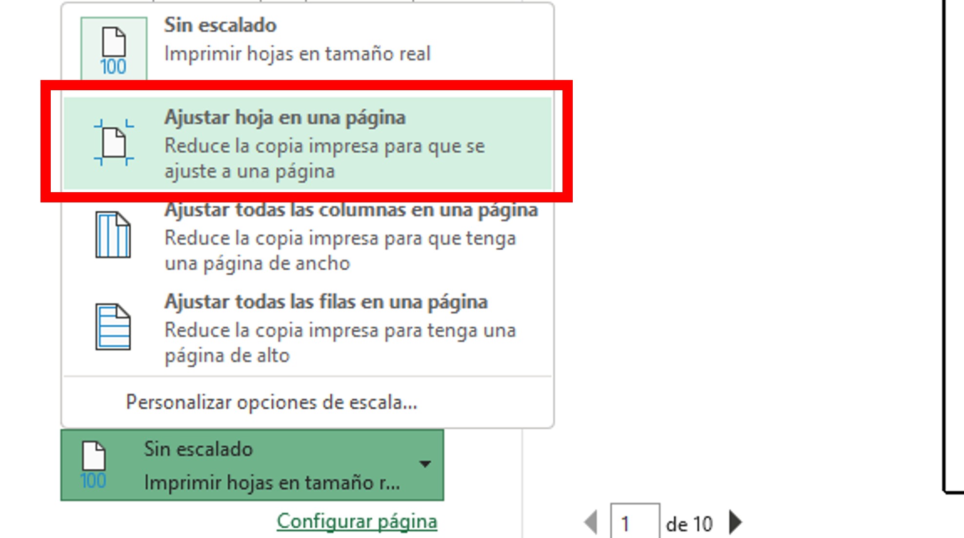 Imprimir tablas en Excel en una sola hoja 1 Minuto